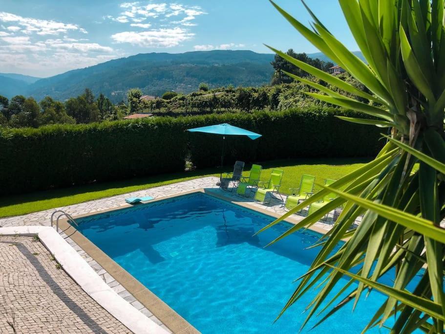 Maison Familiale De Caractere Avec Piscine Padronelo Extérieur photo