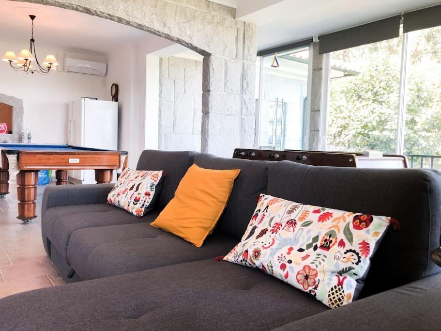 Maison Familiale De Caractere Avec Piscine Padronelo Extérieur photo