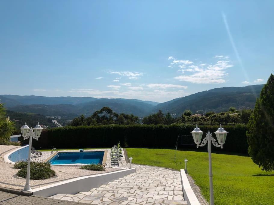 Maison Familiale De Caractere Avec Piscine Padronelo Extérieur photo
